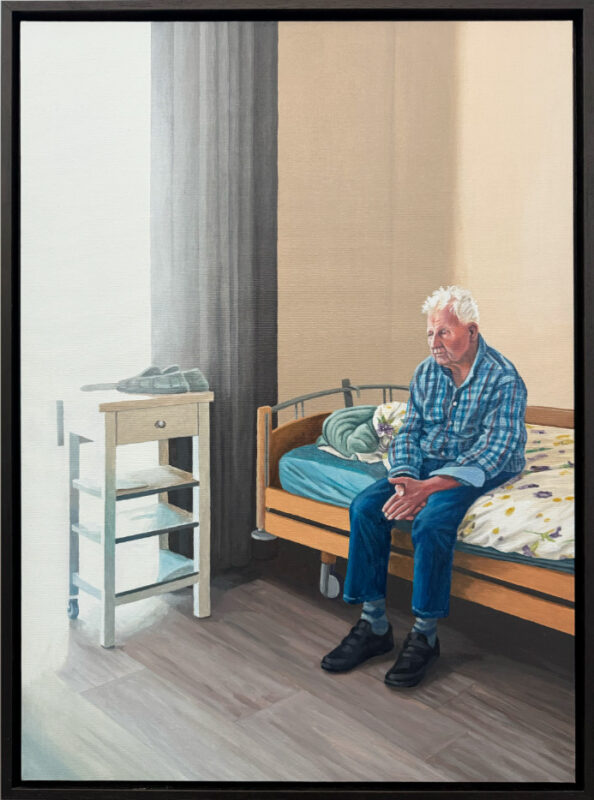 CorLast Tango In Paris - Acrylic on canvas board, 50 x 70 cm, price €1000,- incl. frame