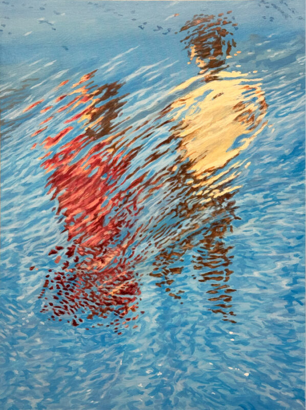 Last Tango In Paris - Acrylic on canvas board, 60 x 80 cm, price €1000,- incl. frame