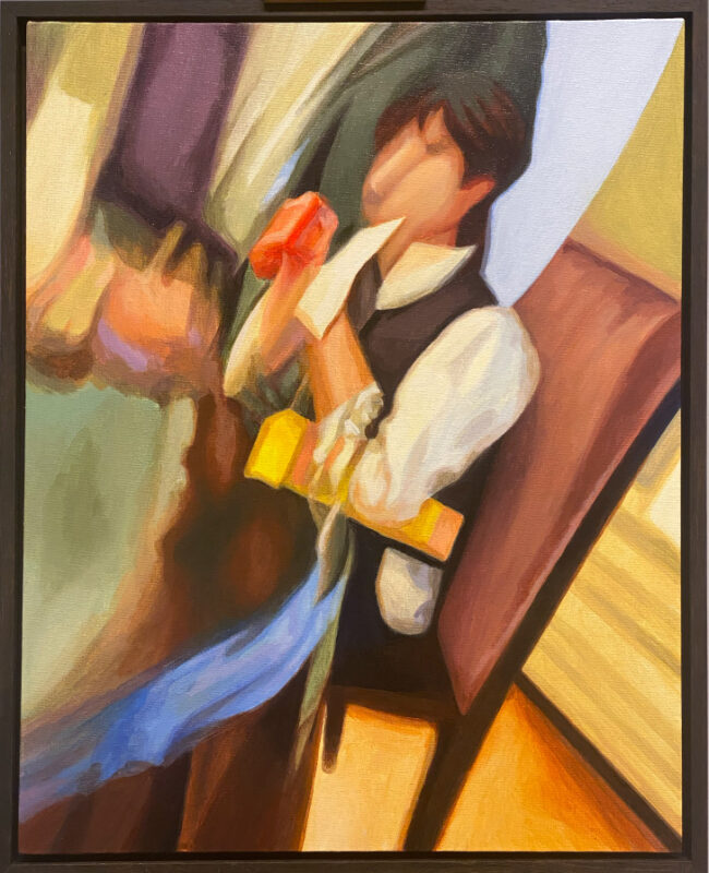 Nihon No Hanga - Acrylic on canvas board, 40 x 50 cm, not for sale