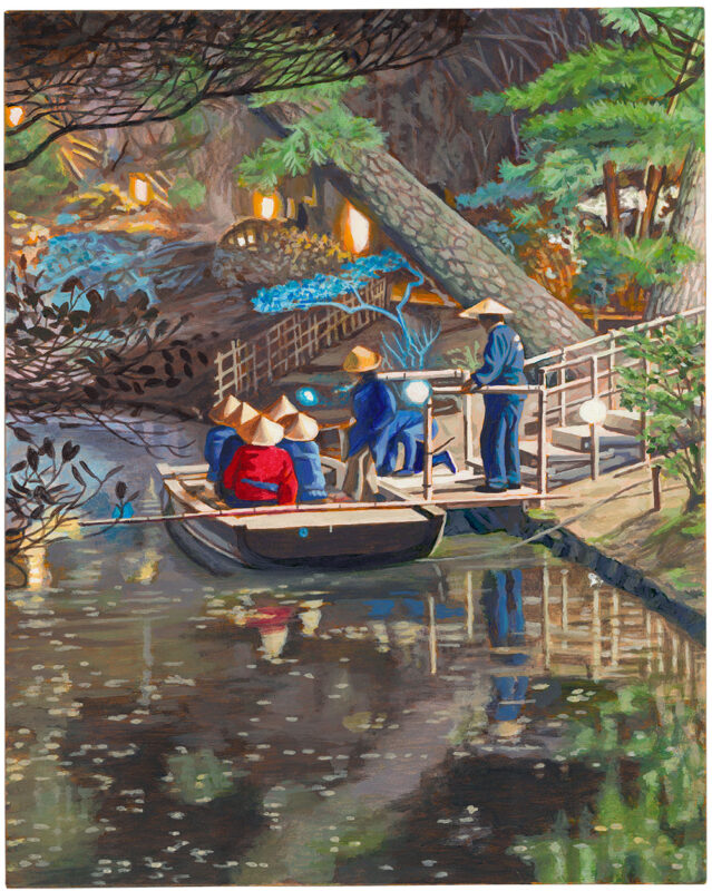 Sakura In Ritsurin Garden, art print 50 x 60 cm, price € 180