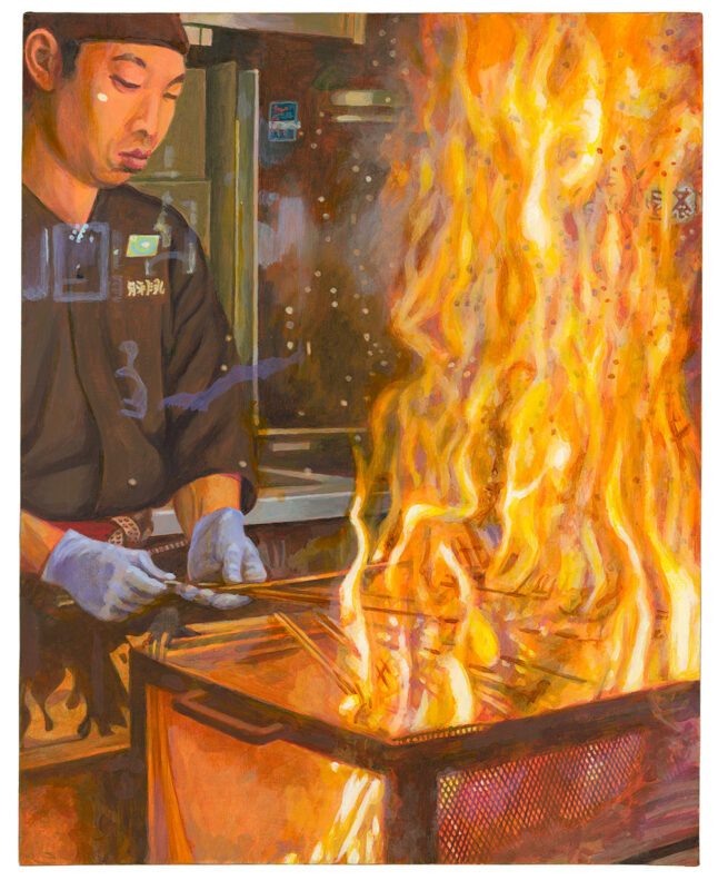 Katsuo no Tataki, art print 50 x 60 cm, price € 180