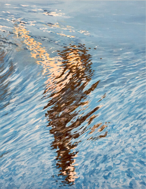 Statue Of Liberty - Acrylic on canvas board, 60 x 80 cm, price €1000,- incl. frame