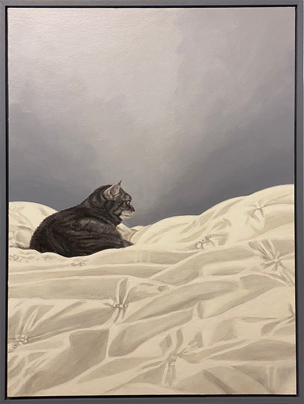 Tilly's CastleLast  - Acrylic on canvas board, 50 x 70 cm, price €800,- incl. frame