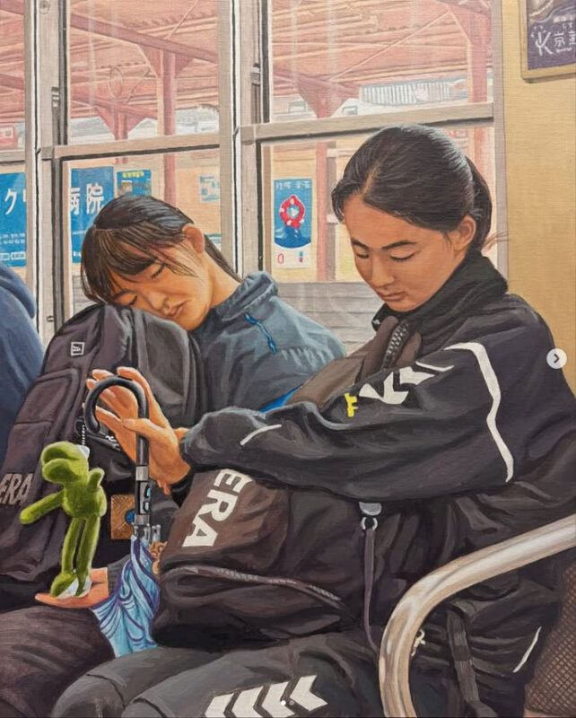 Japanese Silence, art print 50 x 60 cm, 180 euro