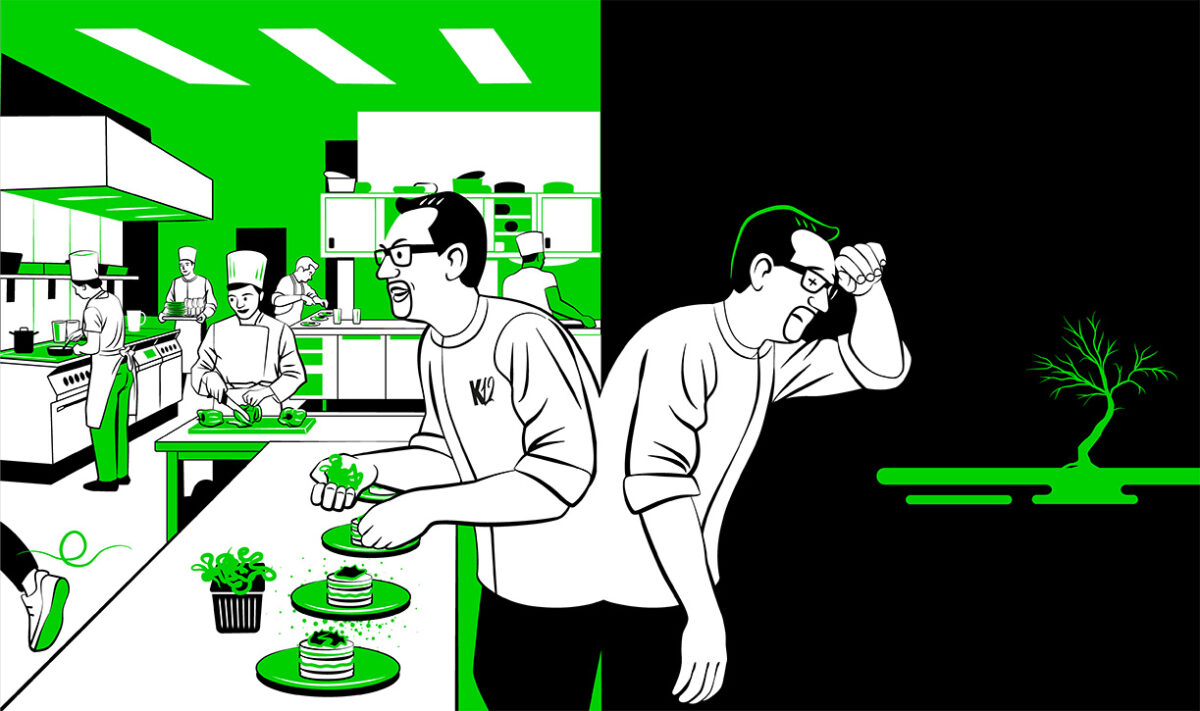 Food Therapy: Work stress