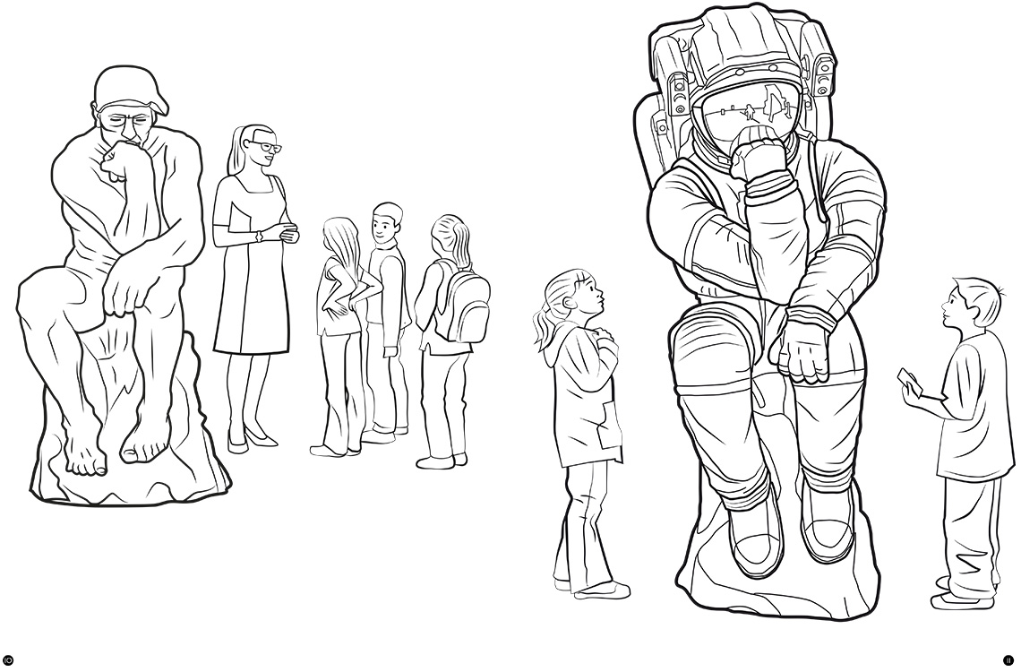 ArtZuid  Coloring book: pages 10-11