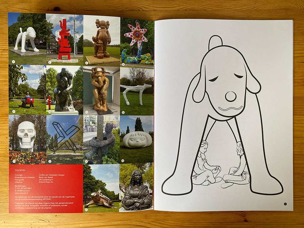 ArtZuid Coloring book: Opening