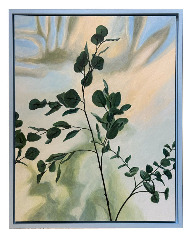 Lien - Acrylic on canvas board, 40 x 50 cm, price €600,- incl. frame